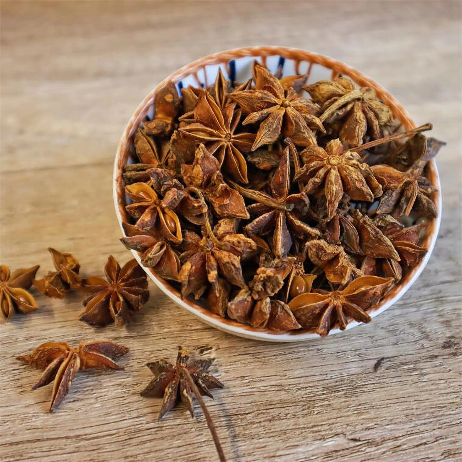 Royal Seafood USA Premium Dried Anise Seed, Dried spice way star Anise, Whole Star Anise, 4oz/bag, Bajiao