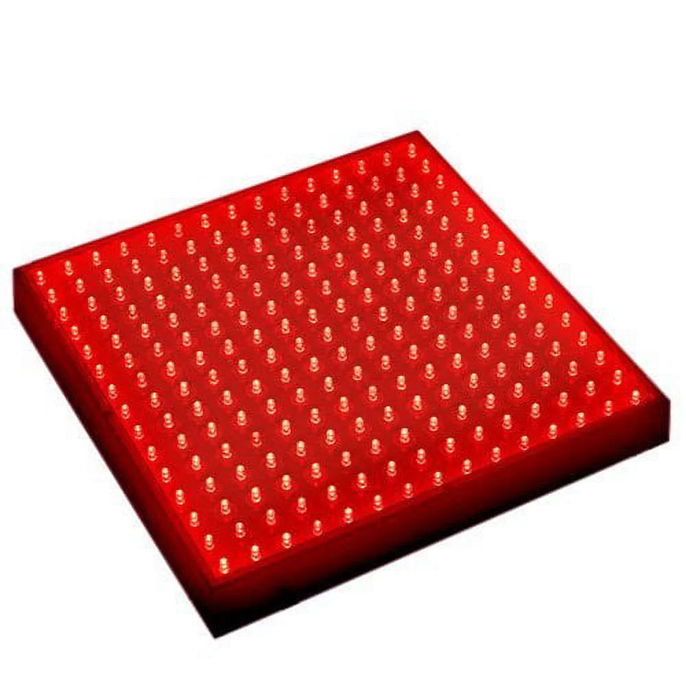 HQRP 14W 225 LED Red Grow Light Panel for growing Flowers Bonsai, Orchids, Saffrons, Hibiscus + Hanging Kit