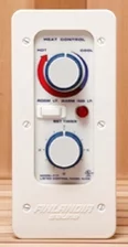 Finlandia FIN-30 Sauna Heater with F-1T Control, 3kw 240v/1ph, Maximum 130 cubic feet