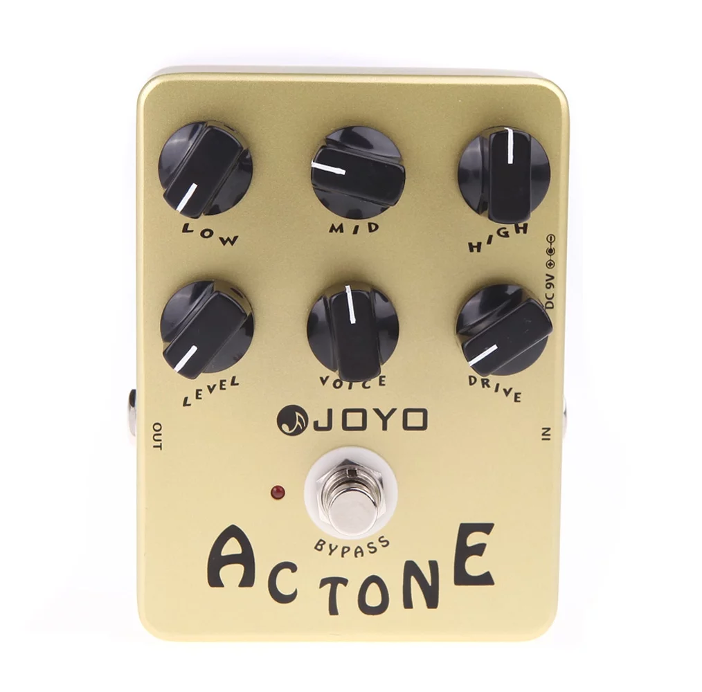 JOYO JF-13 AC Tone Vox Amp Simulator Guitar Effect Pedal True Bypass