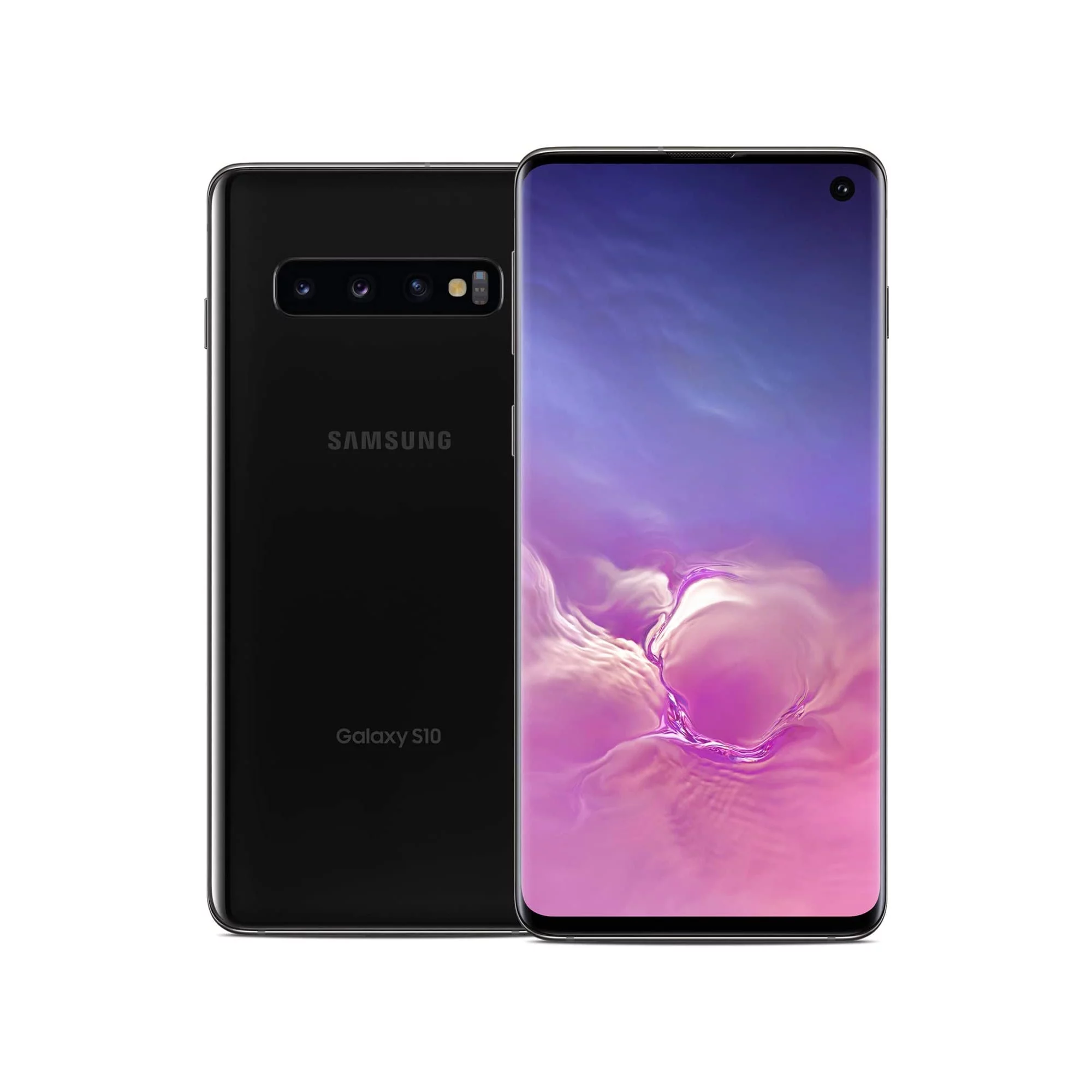 Pre-Owned Samsung Galaxy S10 G973U 128GB Prism Black Fully Unlocked Phone (LCD Shadow) (Fair)