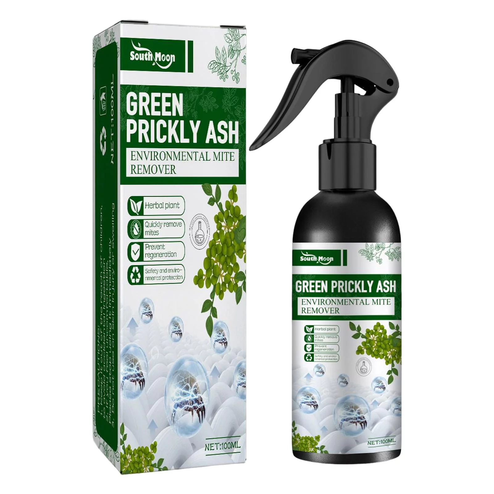 kowaku 6xMite Spray Bed Bug and Dust Mite Spray Indoor Clean for Mattresses