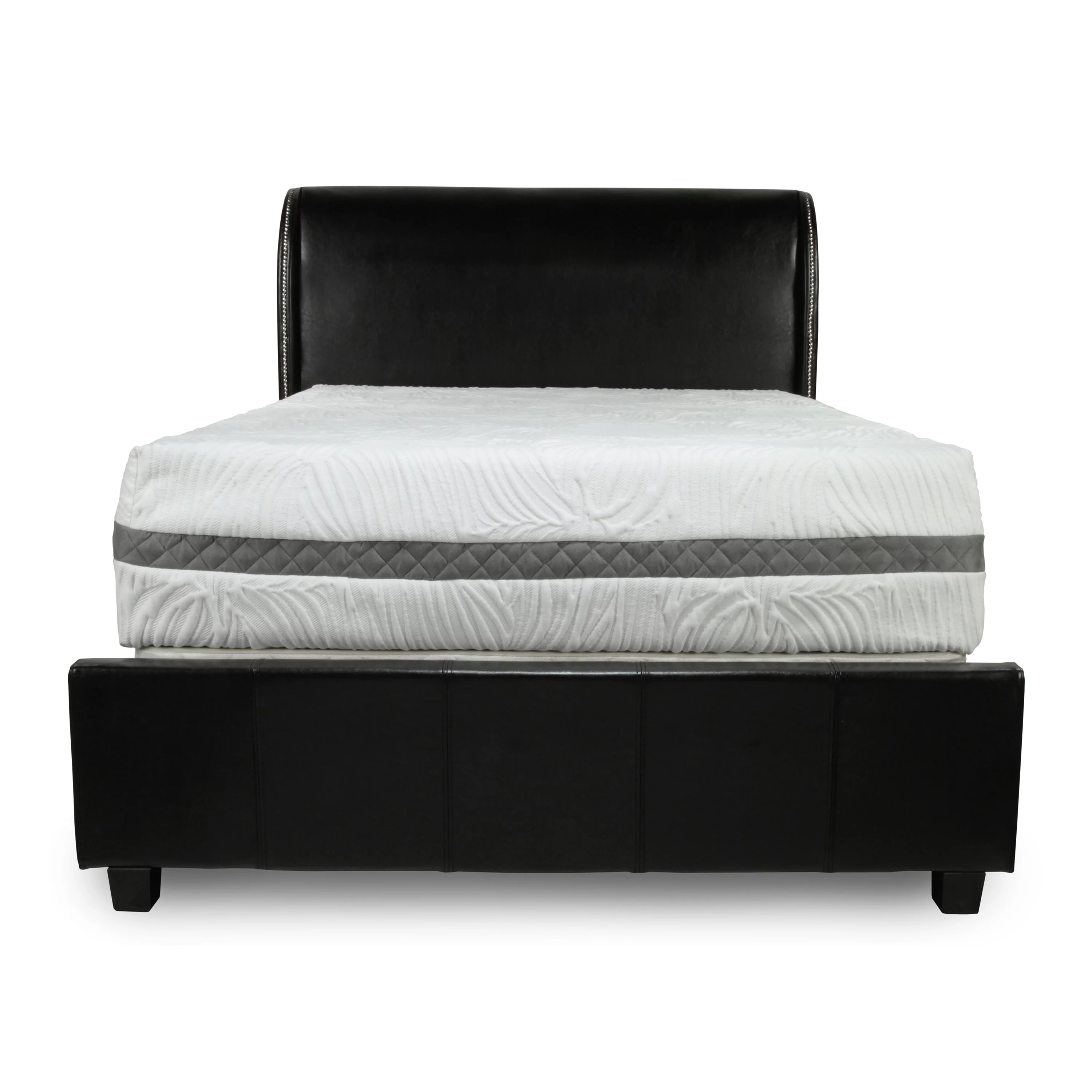 Furniture of America Nivo Modern White 11-inch Full Foam Mattress by