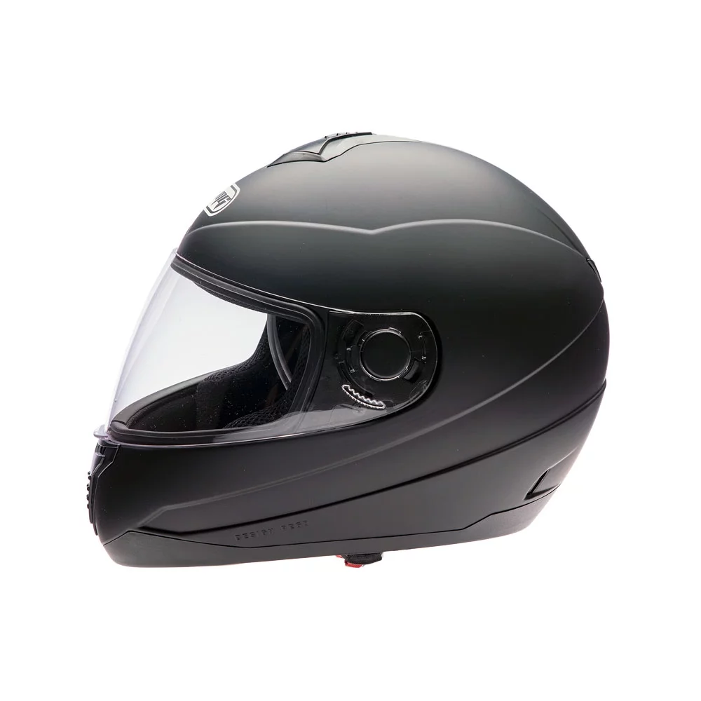 MMG Adult Full Face Helmet DOT – Matte Black LARGE (with Spare Shield) Model 26