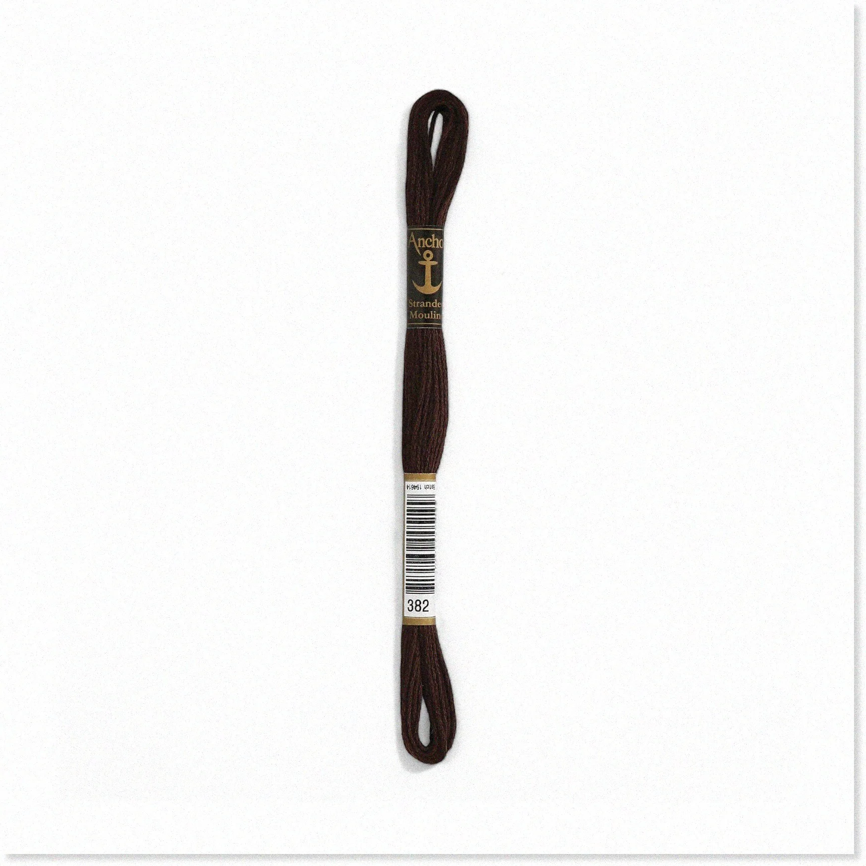 Fudge Dark Anchor Six Strand Embroidery Floss - 12 Box Set