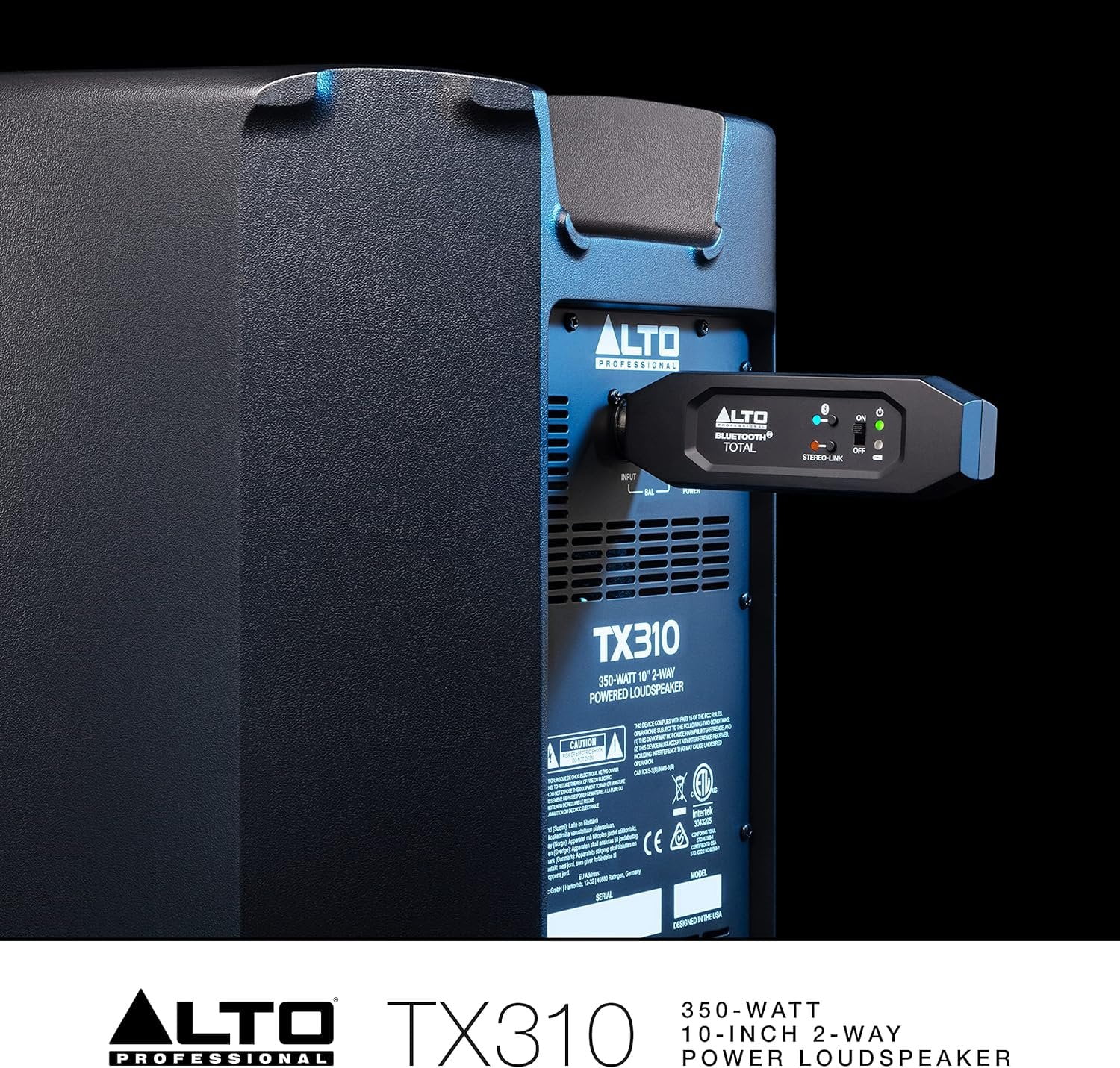 Alto  10 in. 350W 2-Way Powered Loudspeaker