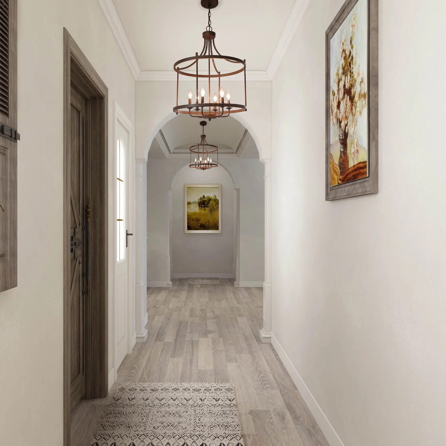 10PCS/Pack 6-Light Foyer Pendant Lighting Chandeliers Ceiling Lights