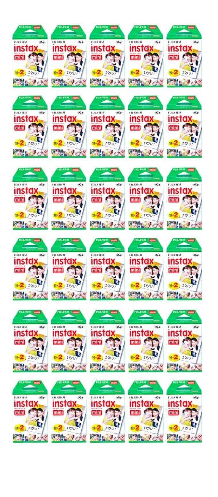 Fujifilm Instax Mini Instant Film (30 Twin Packs, 600 Total Pictures)