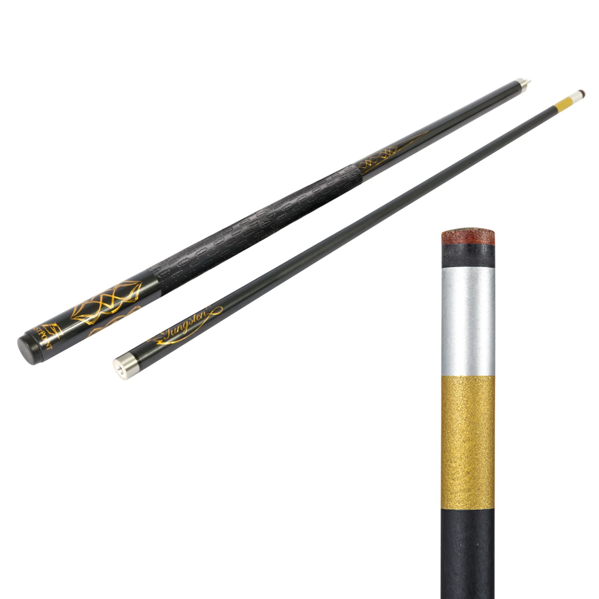 Classic Sport Tungsten 58 in. 2-Piece Premium Billiard Cue Pool Stick
