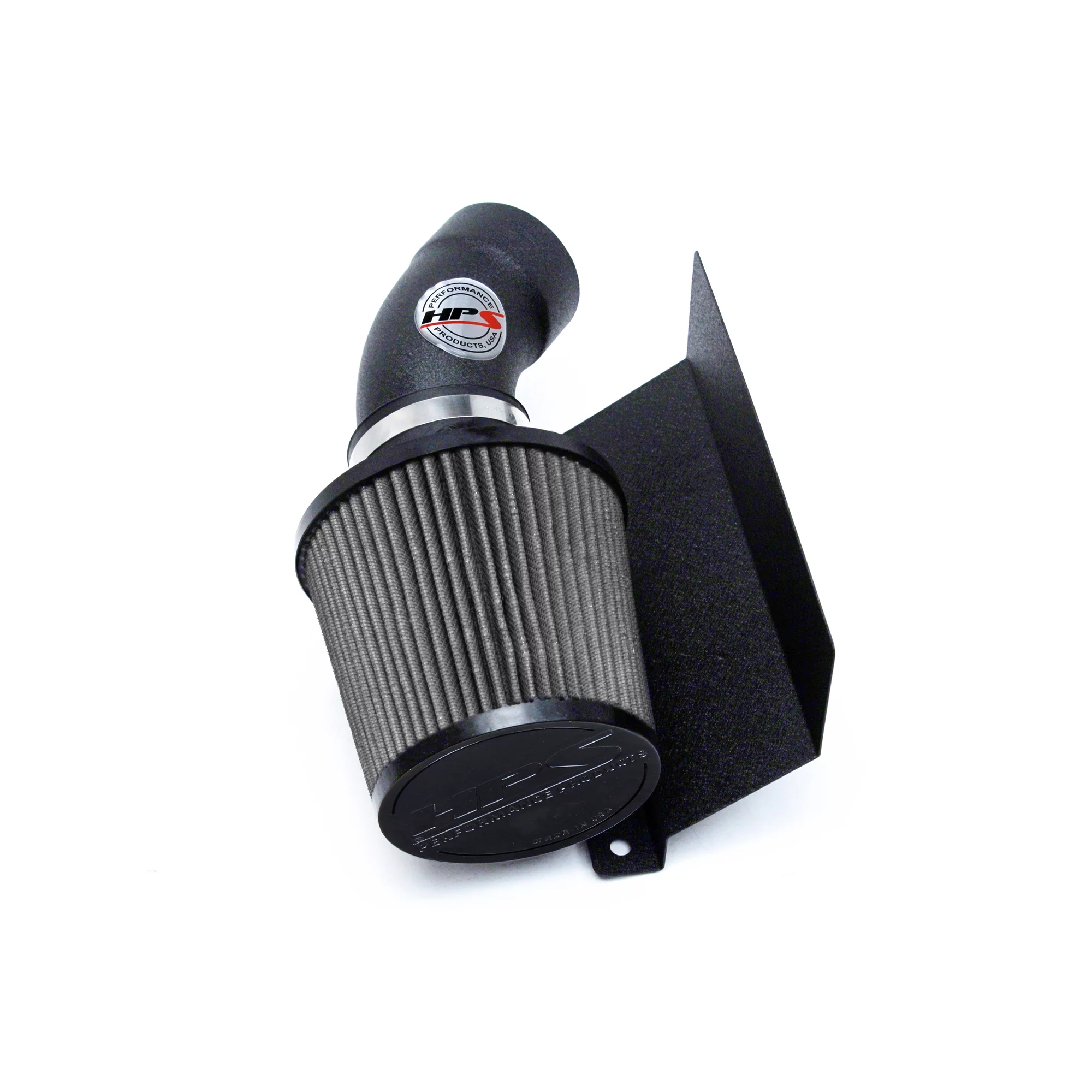 HPS Performance Black Shortram Air Intake for 15-17 Chrysler 200 2.4L w/o MAF