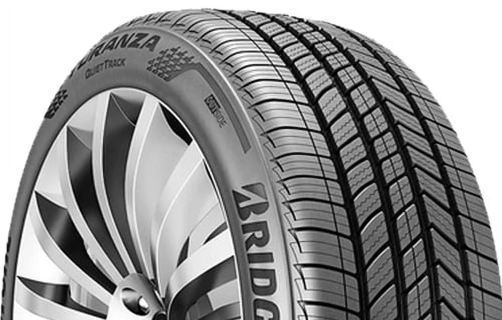 2 Bridgestone Turanza QuietTrack 235/60R17 102H 800AA Tires 80K Mileage Warranty BR007927 / 235/60/17 / 2356017