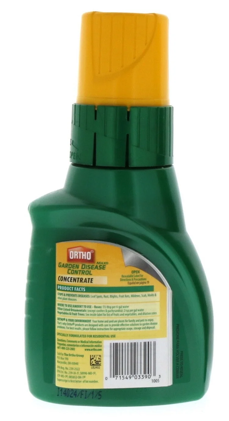 Ortho 03390015 16 oz Container of Concentrate Liquid Garden Plant Disease Control