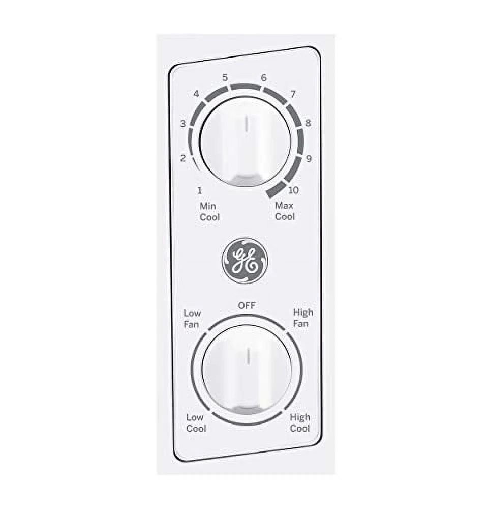 GE 5,000 BTU Mechanical Window Air Conditioner, Cools up to 150 sq. Ft, Easy Install Kit Included, 5000 115V, White