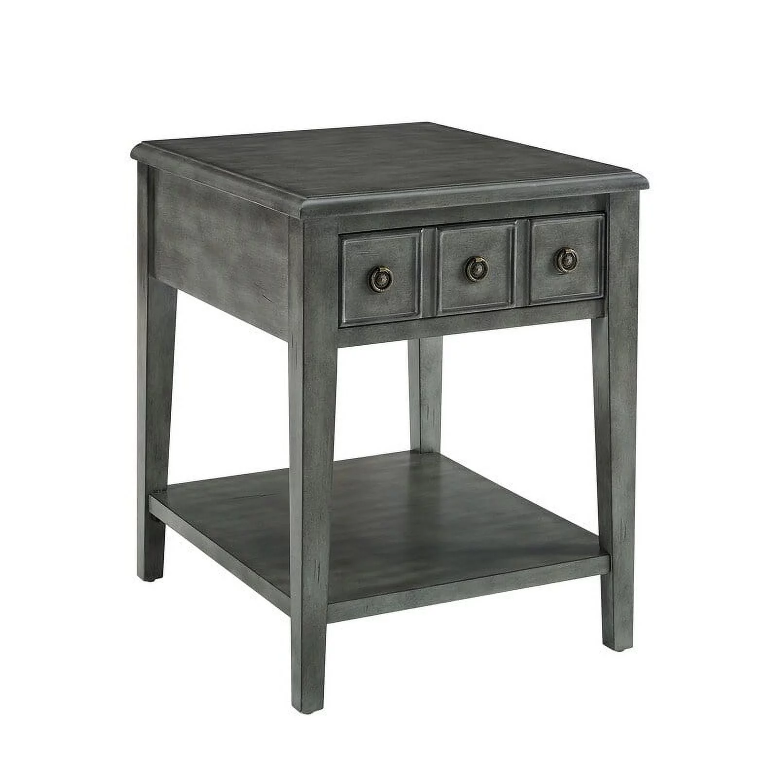 Powell Sadie Side Accent Table Grey