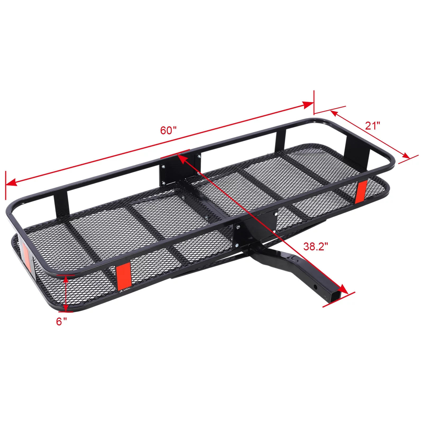 Hitch Mount Cargo Carrier Basket 60