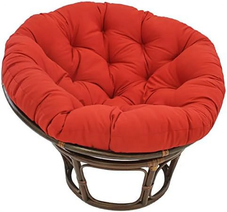 Twill Papasan Cushion, 48