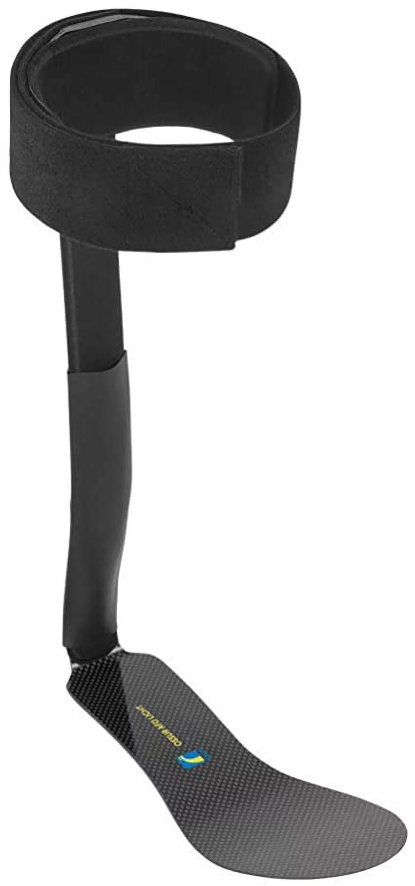 Ossur AFO Light Foot Orthosis for Mild to Moderate Drop Foot Caused by Stroke or Ankle Injuries - Lightweight Carbon Fiber Design, Flex Foot Technology for Gait Assistance (Left, Medium)
