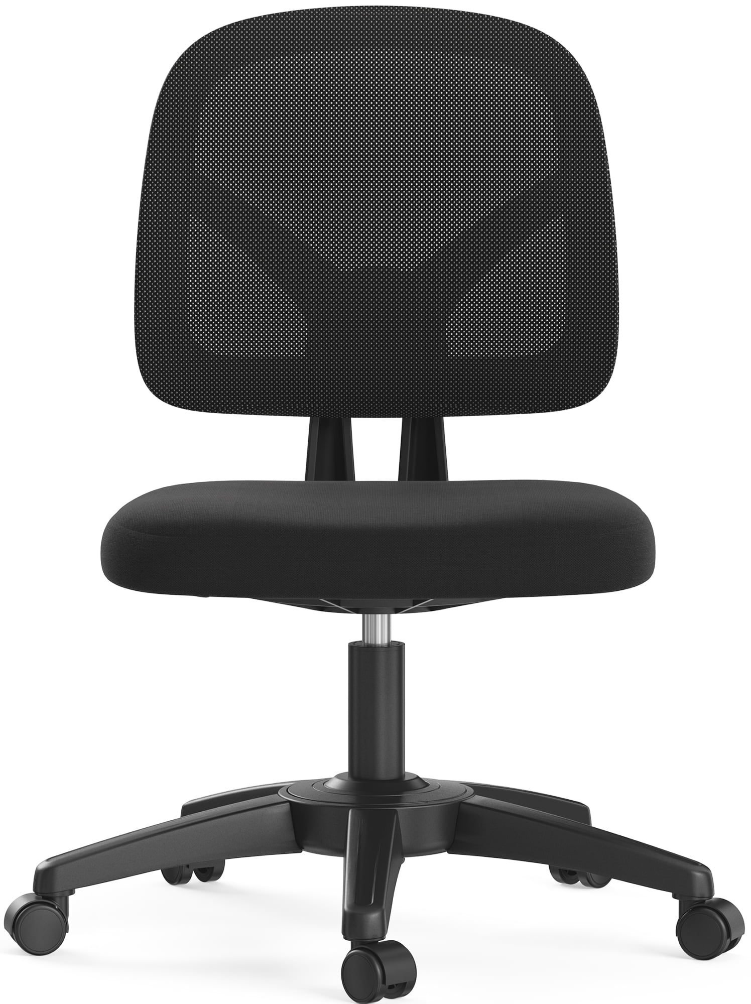 Hbada Office Chair, Mesh Desk Task Chair, Ergonomic Computer Chair with Adjustable Height for Adults and Kids,Black