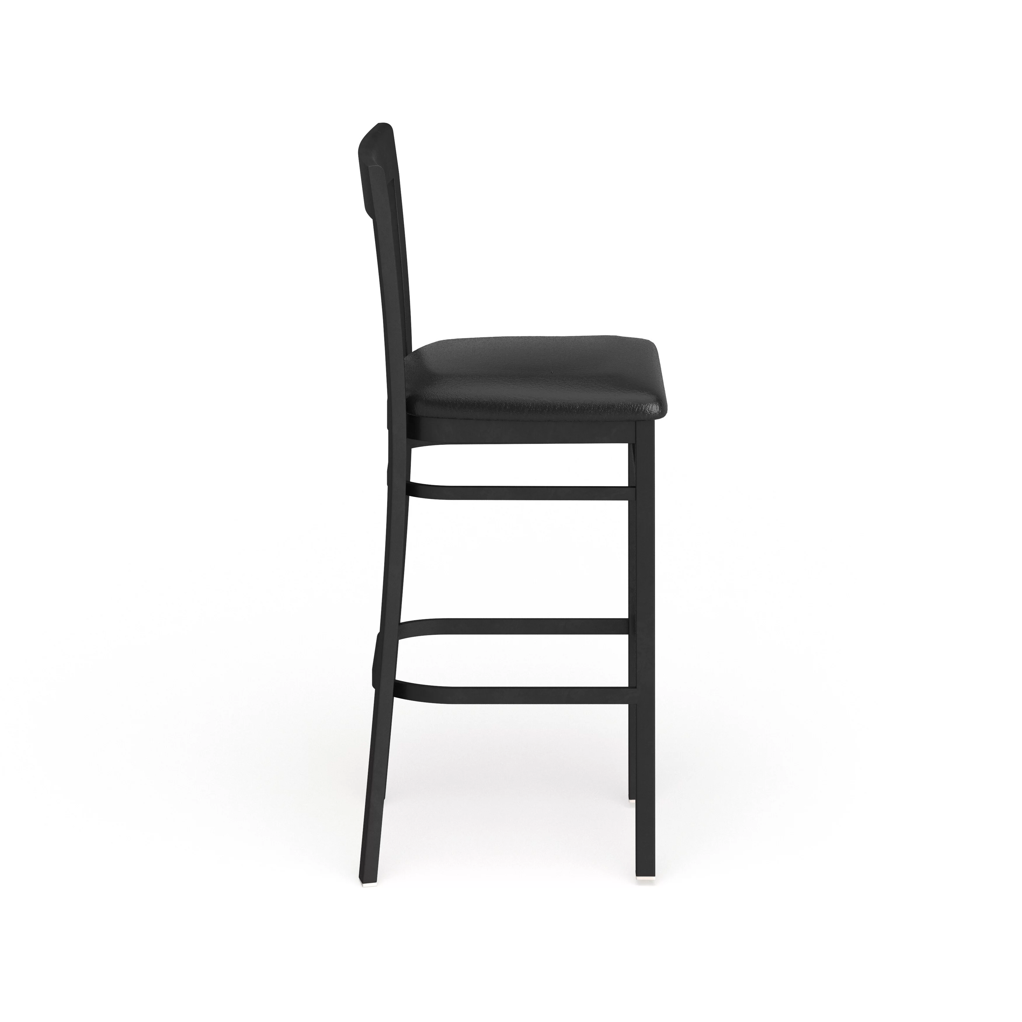 Flash Furniture School House Back Metal Restaurant Barstool - 17.25