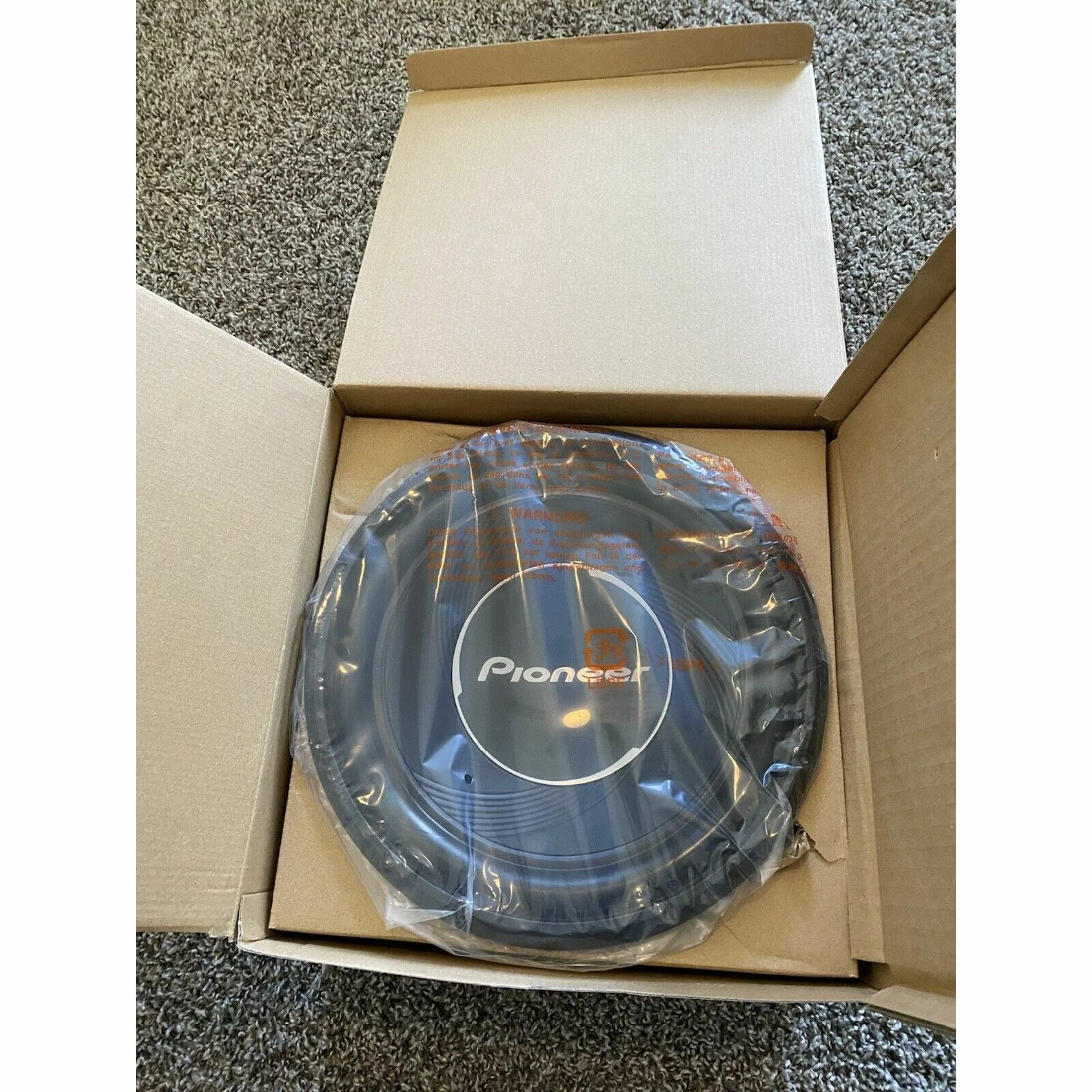 Pioneer A-Series TS-A30S4 12-In. 1,400-Watt-Max 4-Ohm Single-Voice-Coil Subwoofer