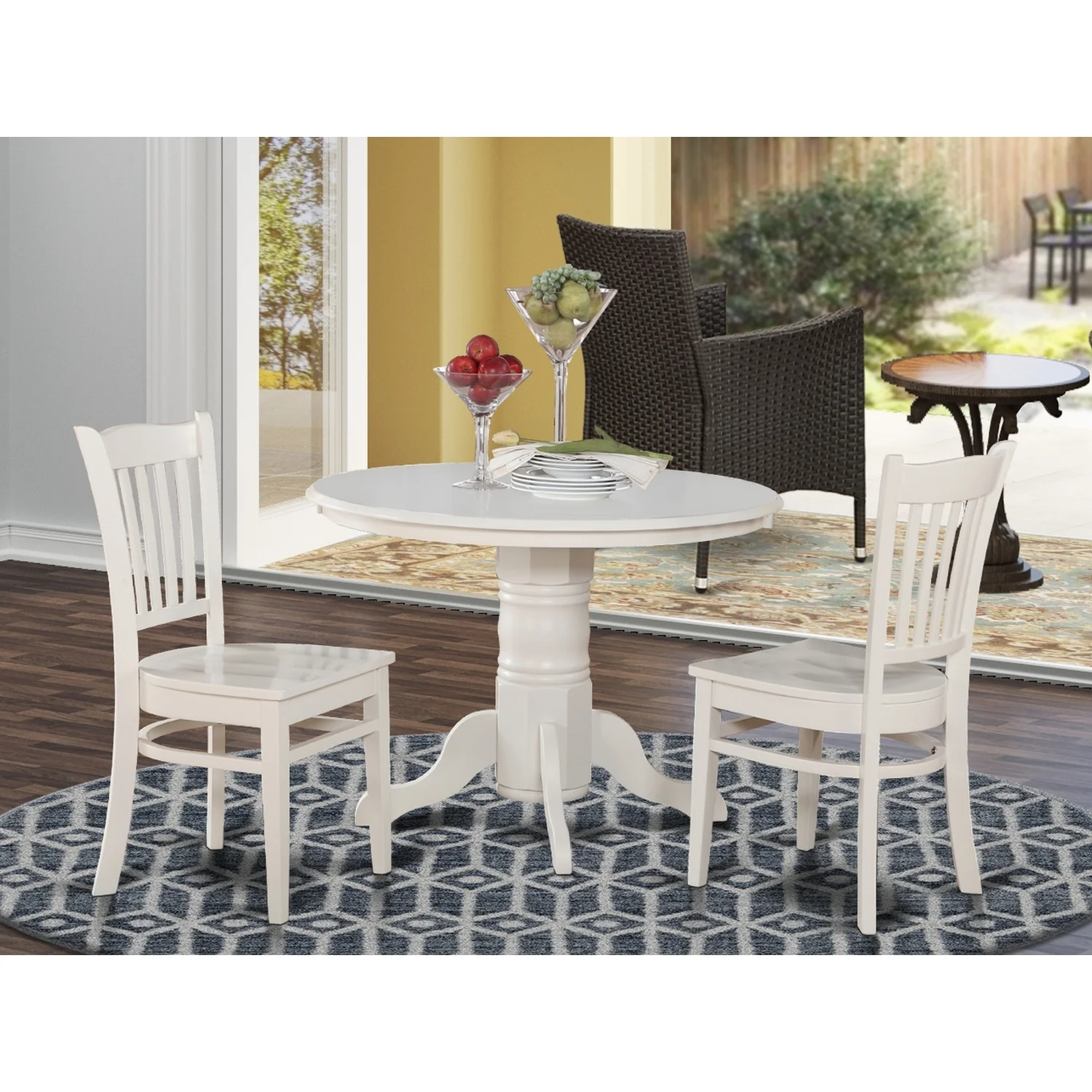 HomeStock Retro Renaissance 5-Piece Kitchen Table Set