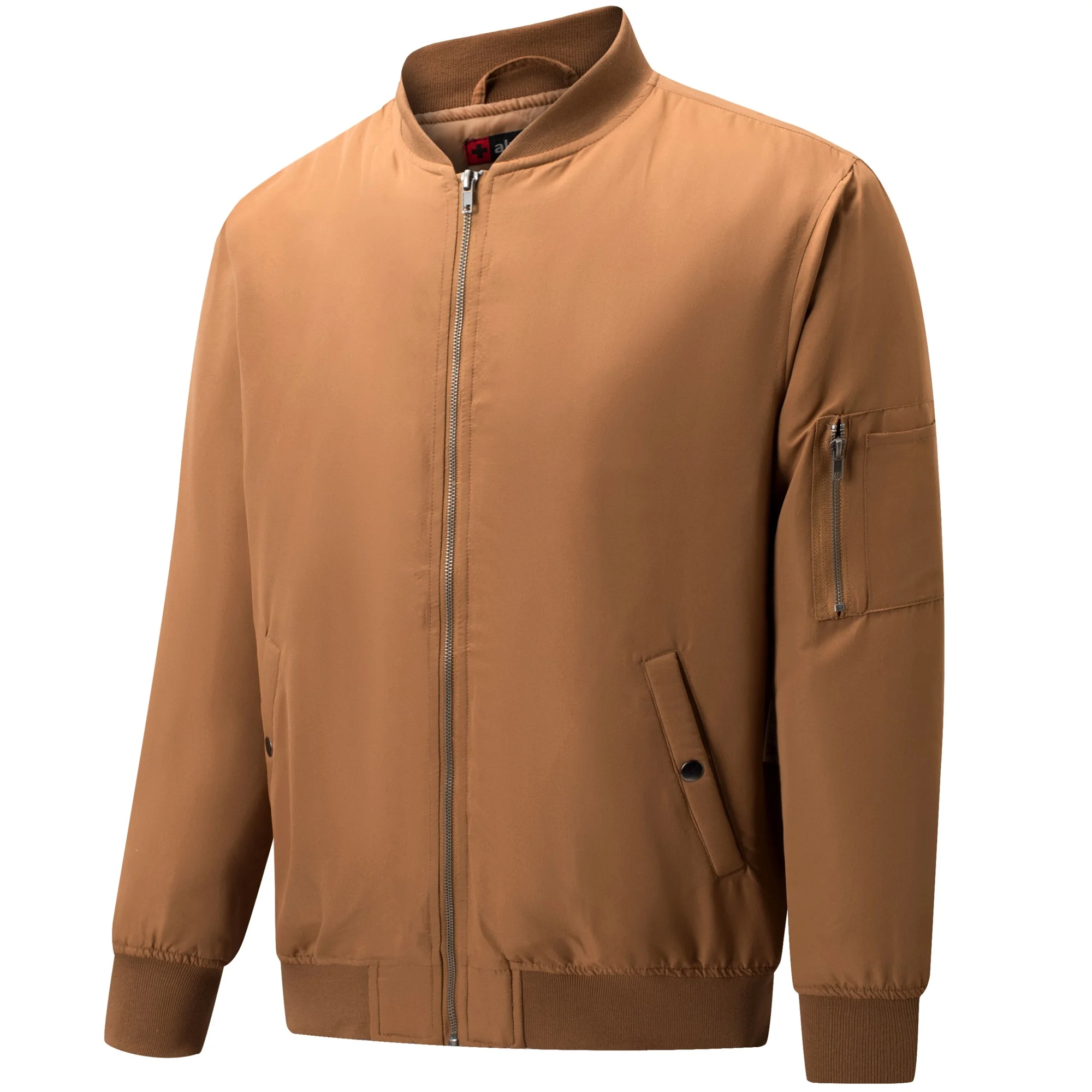 Alpine Swiss Damon Mens Lightweight Bomber Jacket Casual Softshell Windbreaker