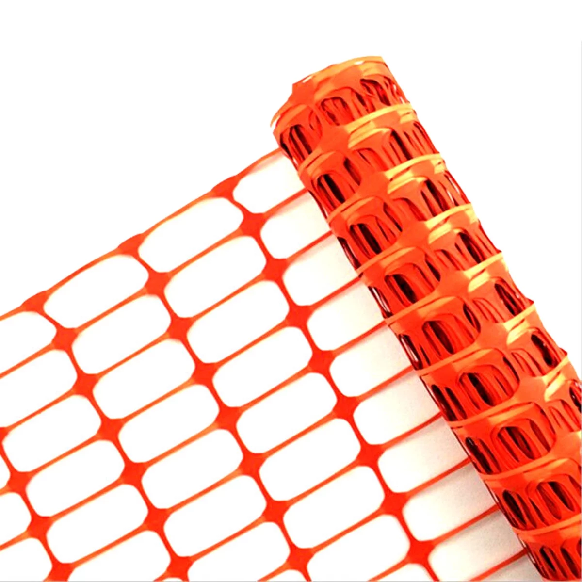 Electriduct Plastic Garden Safety Netting Barrier Fence - Orange - 4 x 100 Feet