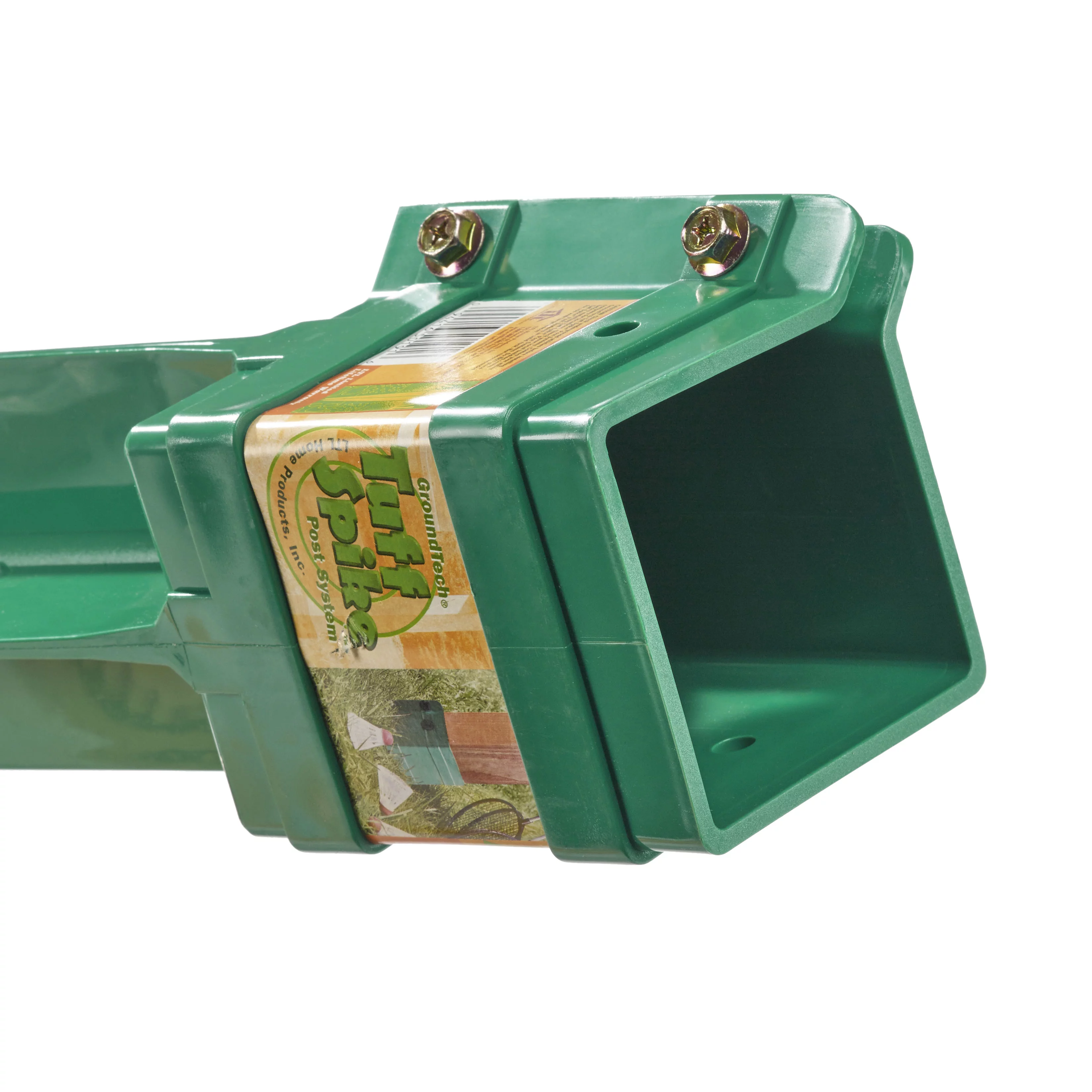 Ground Tech TS-30 30 in. Tuff Spike Mailbox & Fence PVC Post Anchor, Yellow