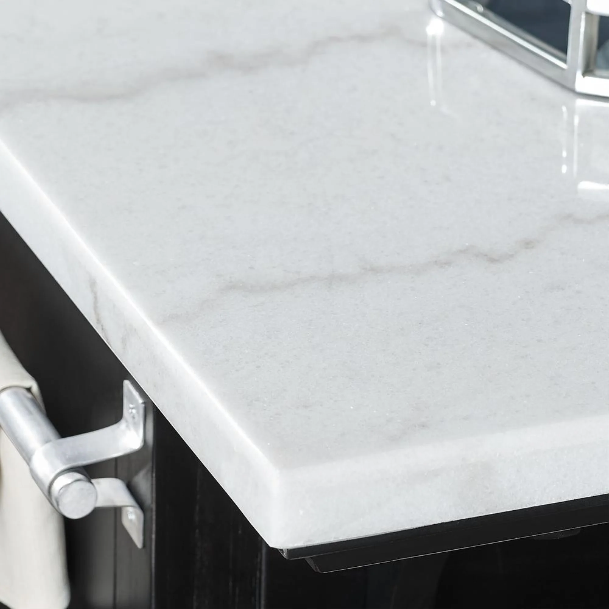 Steve Silver Aspen Ebony Finished Wood Kitchen Island