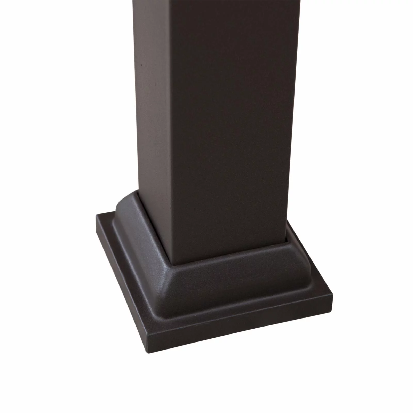 Sunjoy 11 ft. x 13 ft. Gazebo with LED Lighting and Blue Tooth Sound - Tan and Brown