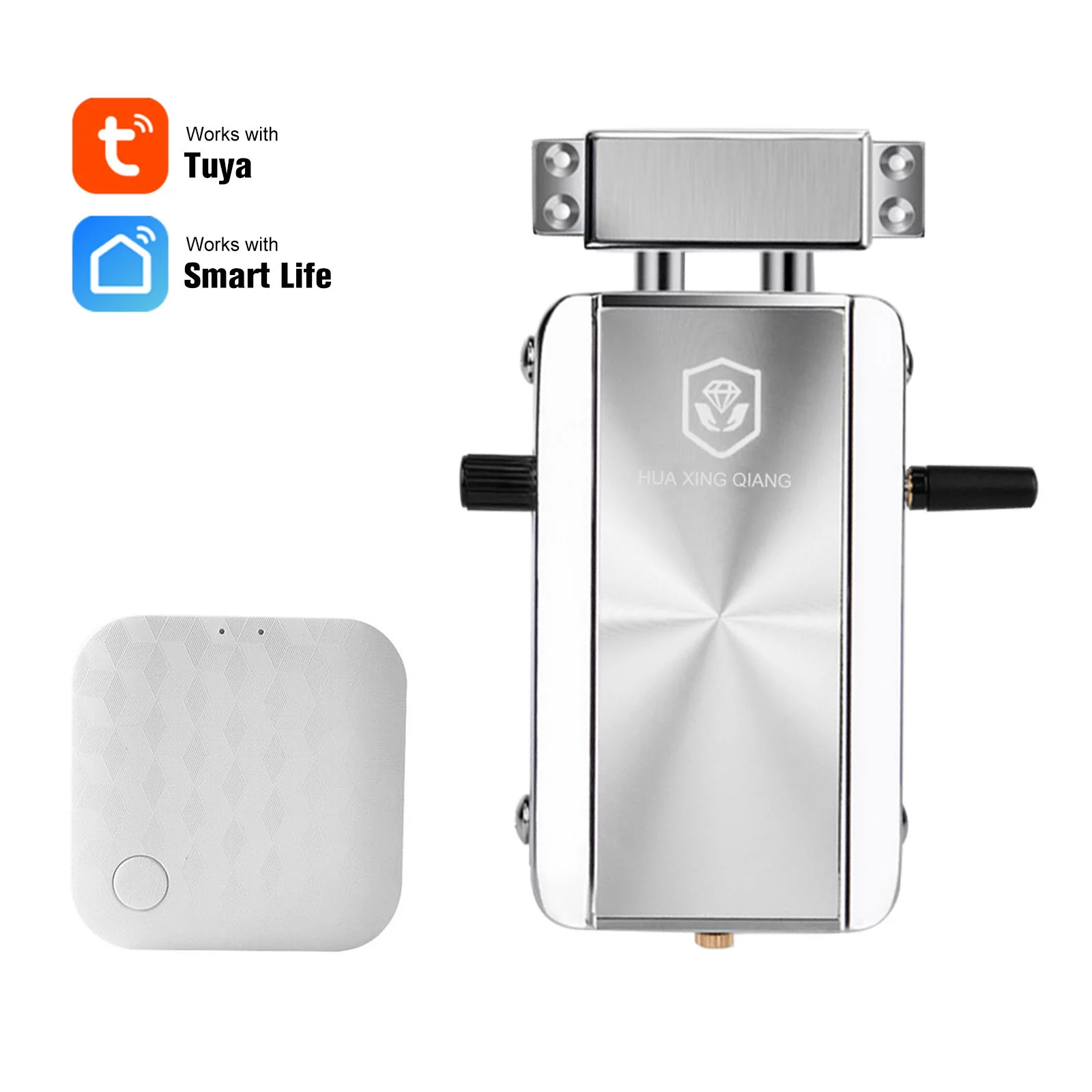 GoolRC WiFi Smart Home Door Lock Kit / SmartLife Remote Control Keyless Entry Electronic Lock Smart Wireless -theft Deadbolt Access Control System for Home Hotel Apartment