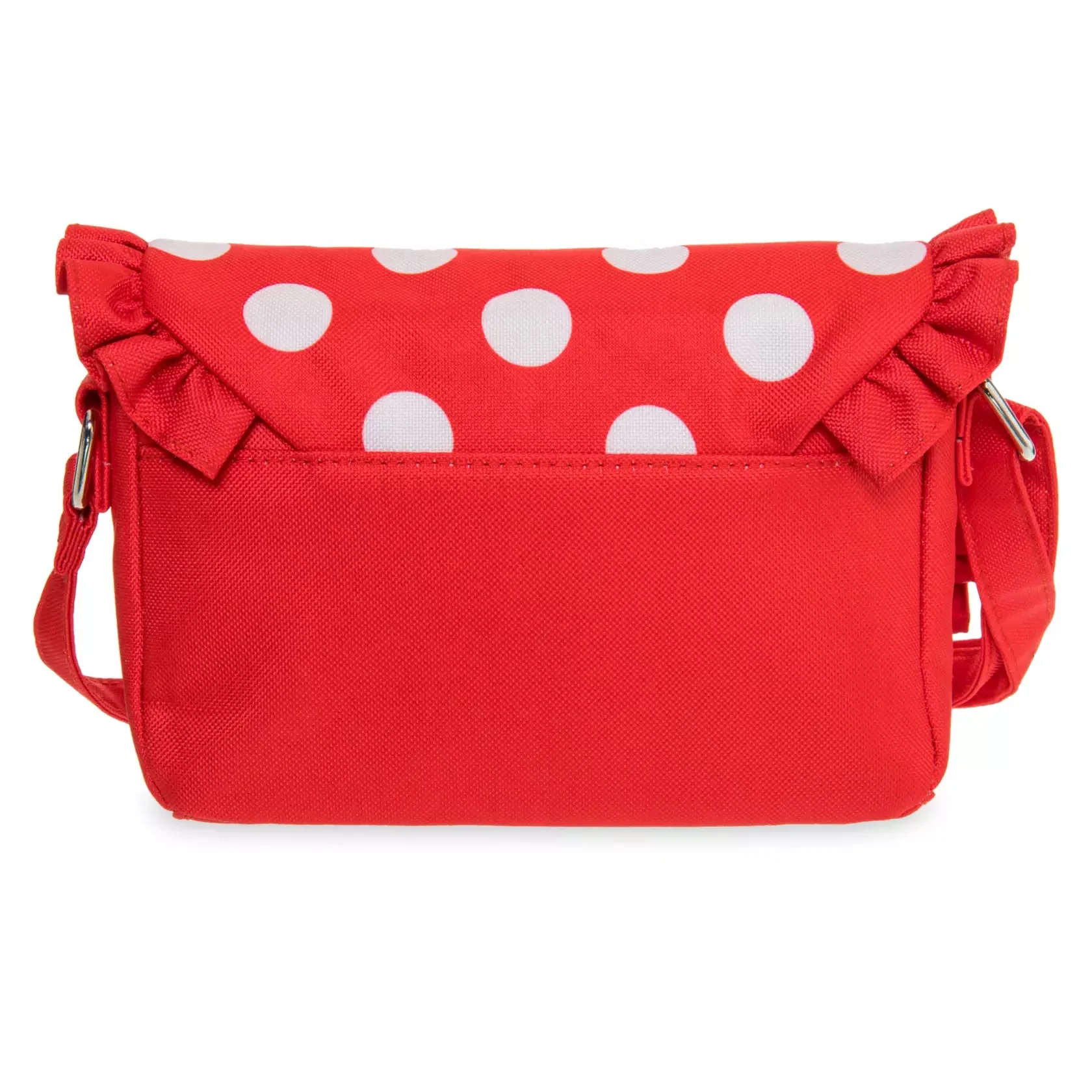 Disney Parks Minnie Mouse Crossbody Purse Red & White Polka Dots