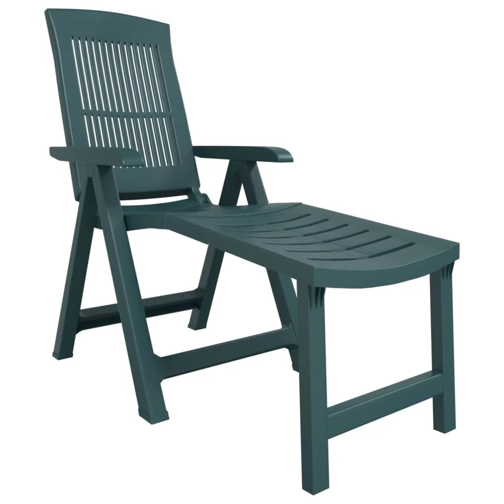 Walmeck Sun Lounger Green