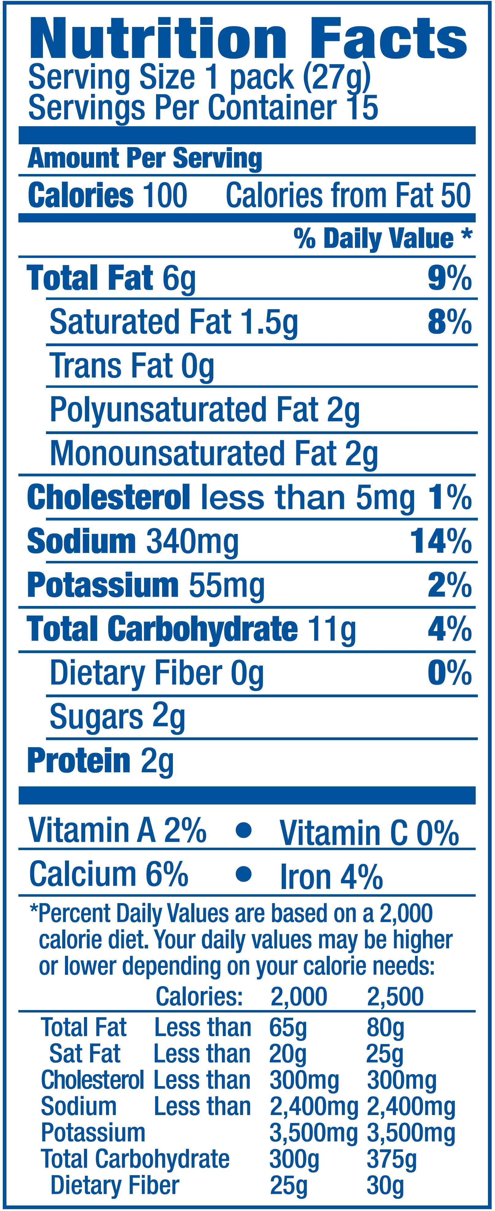 Nabisco Handi-Snacks Ritz Crackers 'N Cheesy Dip, 0.95 Oz., 15 Count