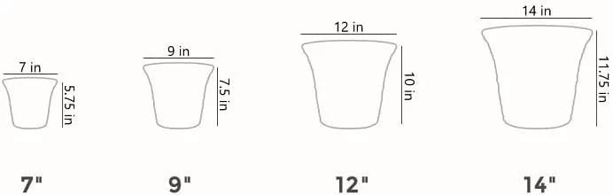 The HC Companies SEA16001DE2 Sedona Planter, 16