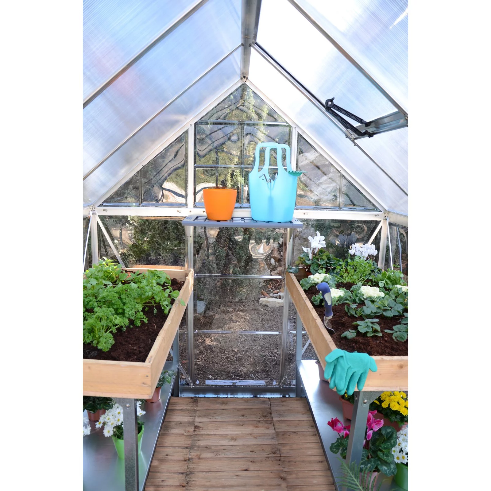 Palram Nature Hybrid - Walk-In Greenhouse