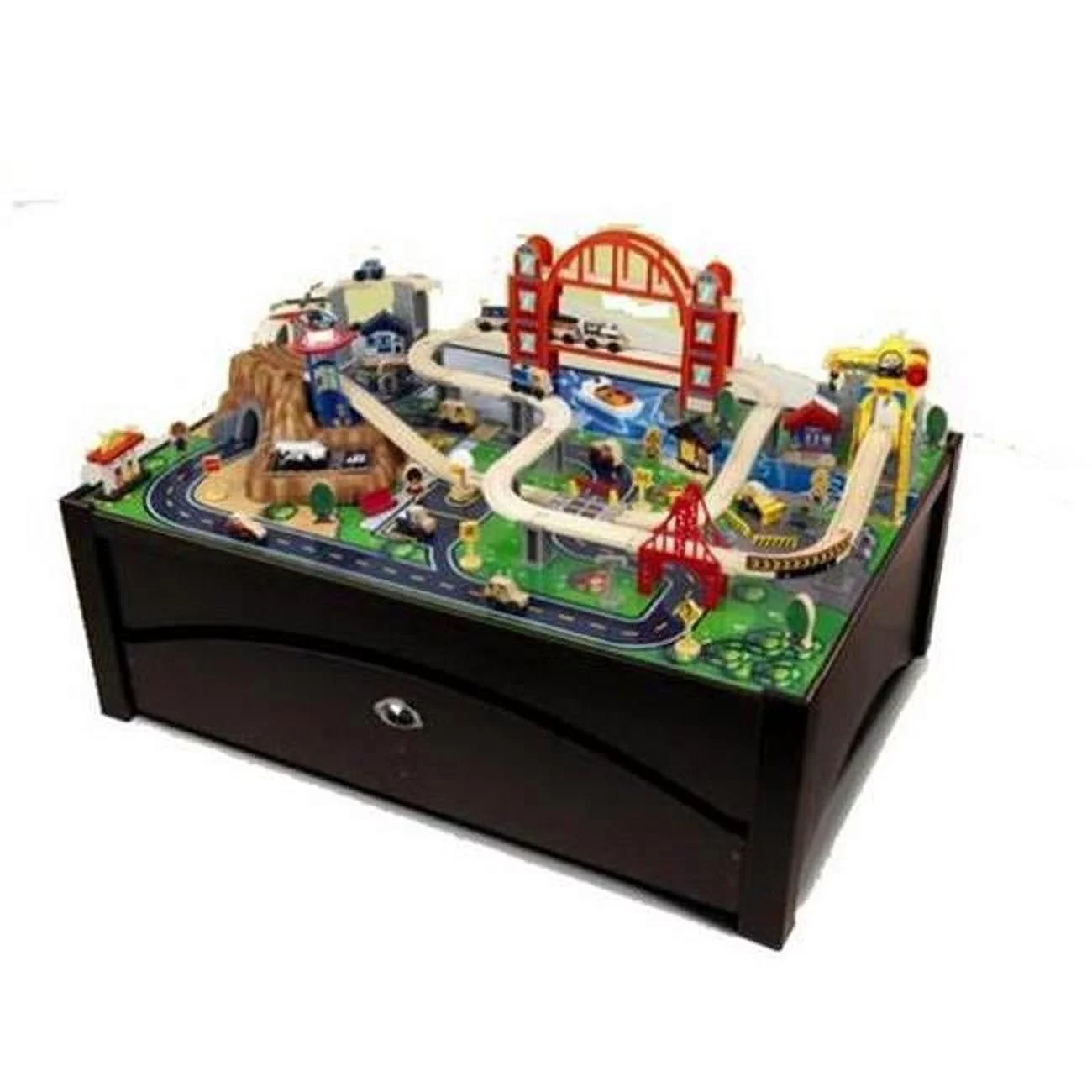 Kid Kraft  Metropolis Train Table and Set