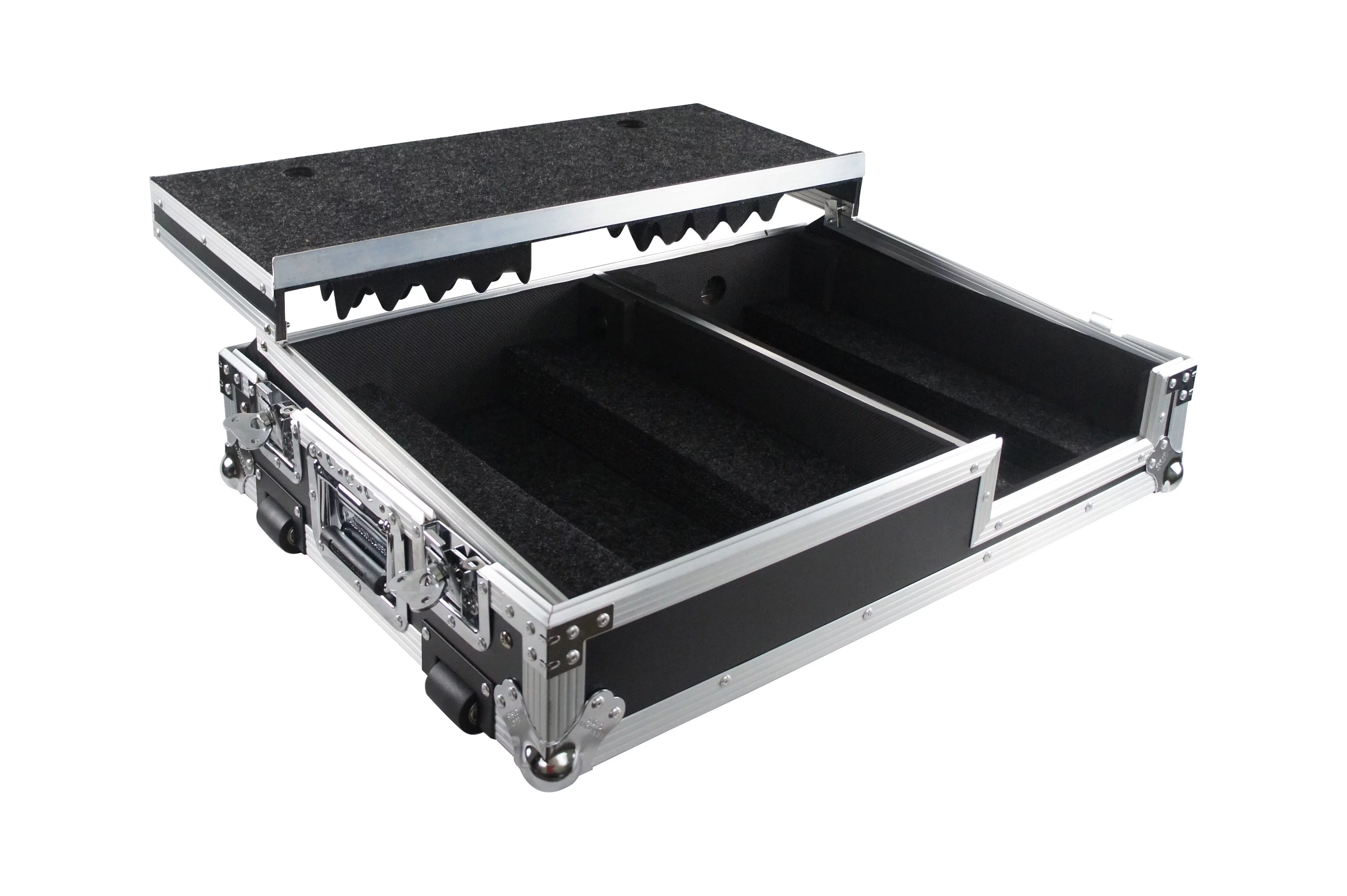 Harmony Cases HCRN1272WLT DJ Case With Laptop Tray Fits Rane Twelve And Rane 72