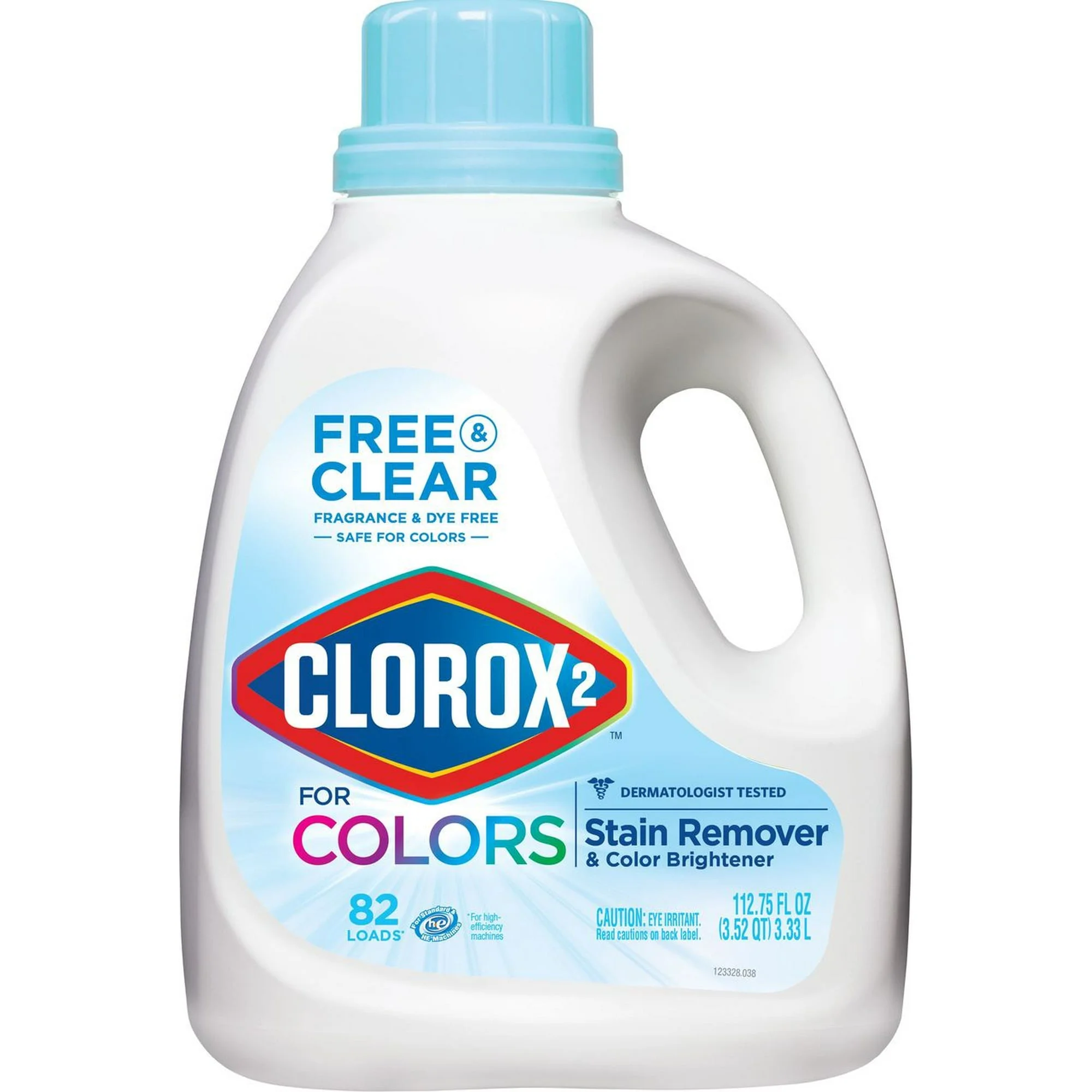 Clorox 2 for Colors Free & Clear Stain Remover + Color Brightener (112 fl. oz.)