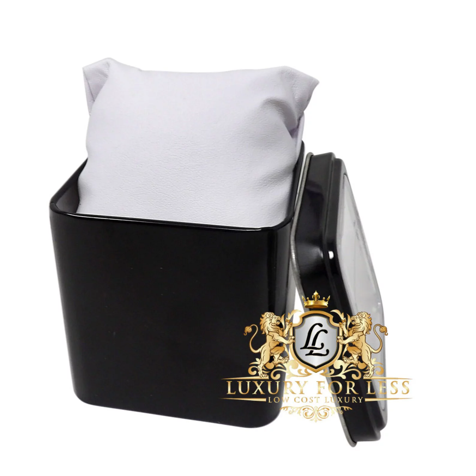 Men's 18K Brown Dial Gold Over Simulated Diamond Solid Steel Back Presidential Watch 40mm