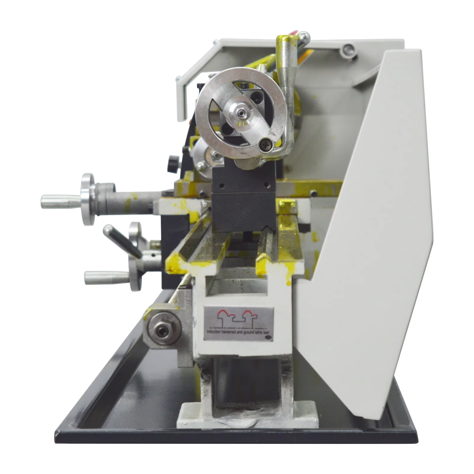 Techtongda RC-210E Metal Lathe Electronic Pulse Precision Metal Bench Lathe 8