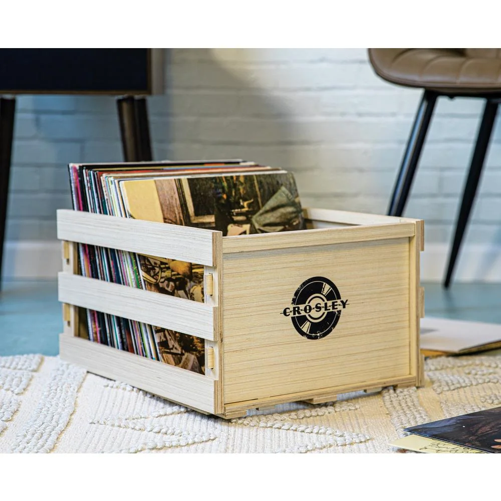 Crosley Furniture Crosley Radio Record Storage Crate