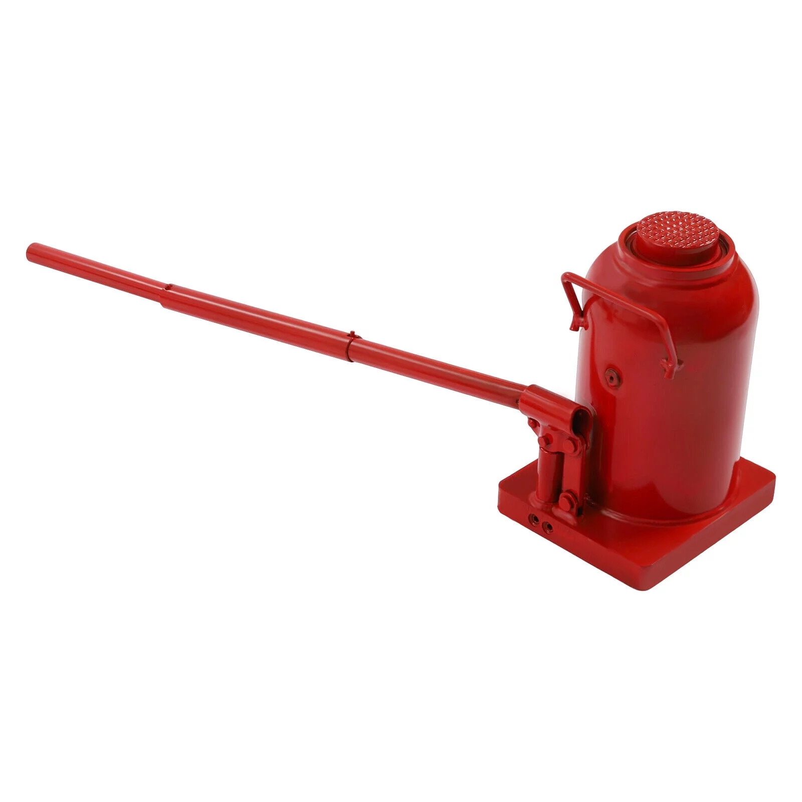 50T Hydraulic Stubby Low Profile Welded Bottle Jack W/ 3* Levers