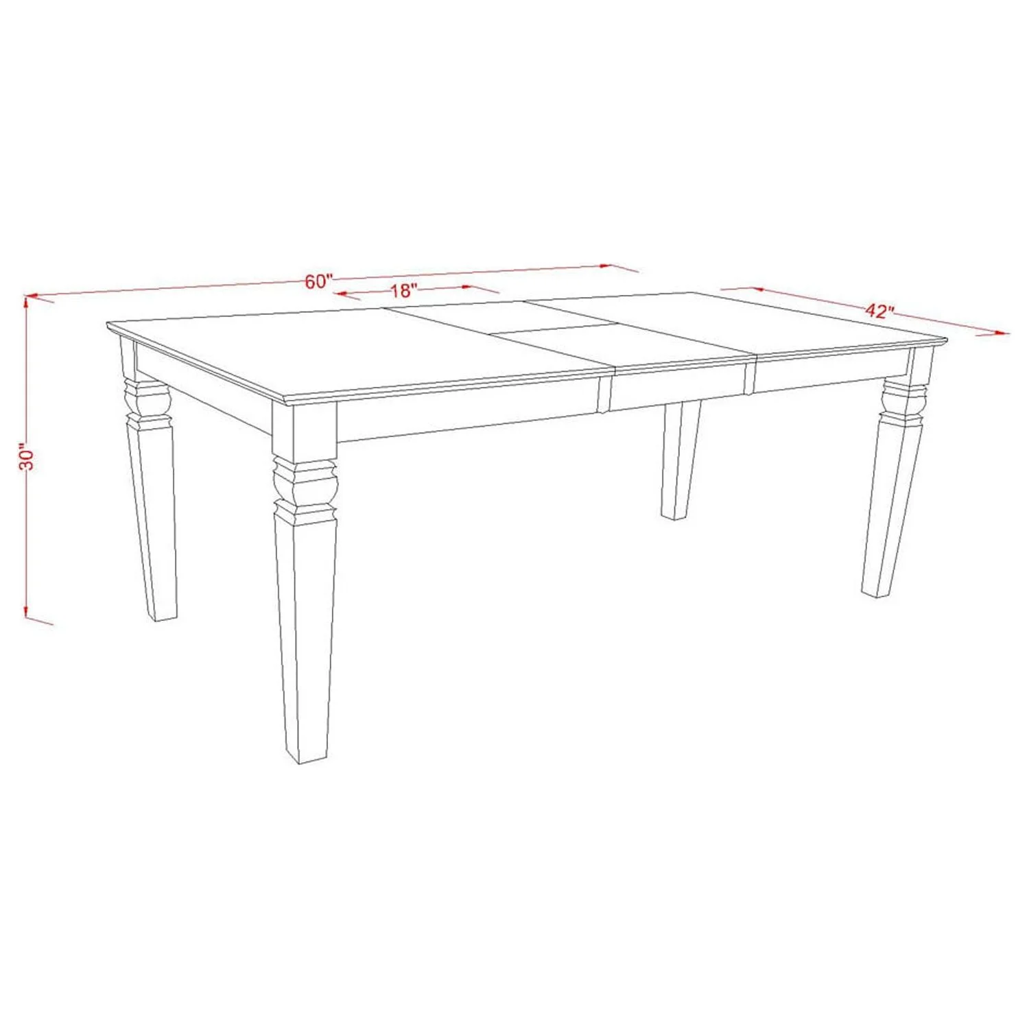 HomeStock Eclectic Elegance 5Pc Dining Set Includes A Square Dinette Table And Four Double X Back Linen Seat Kitchen Chairs, Mahogany Finish