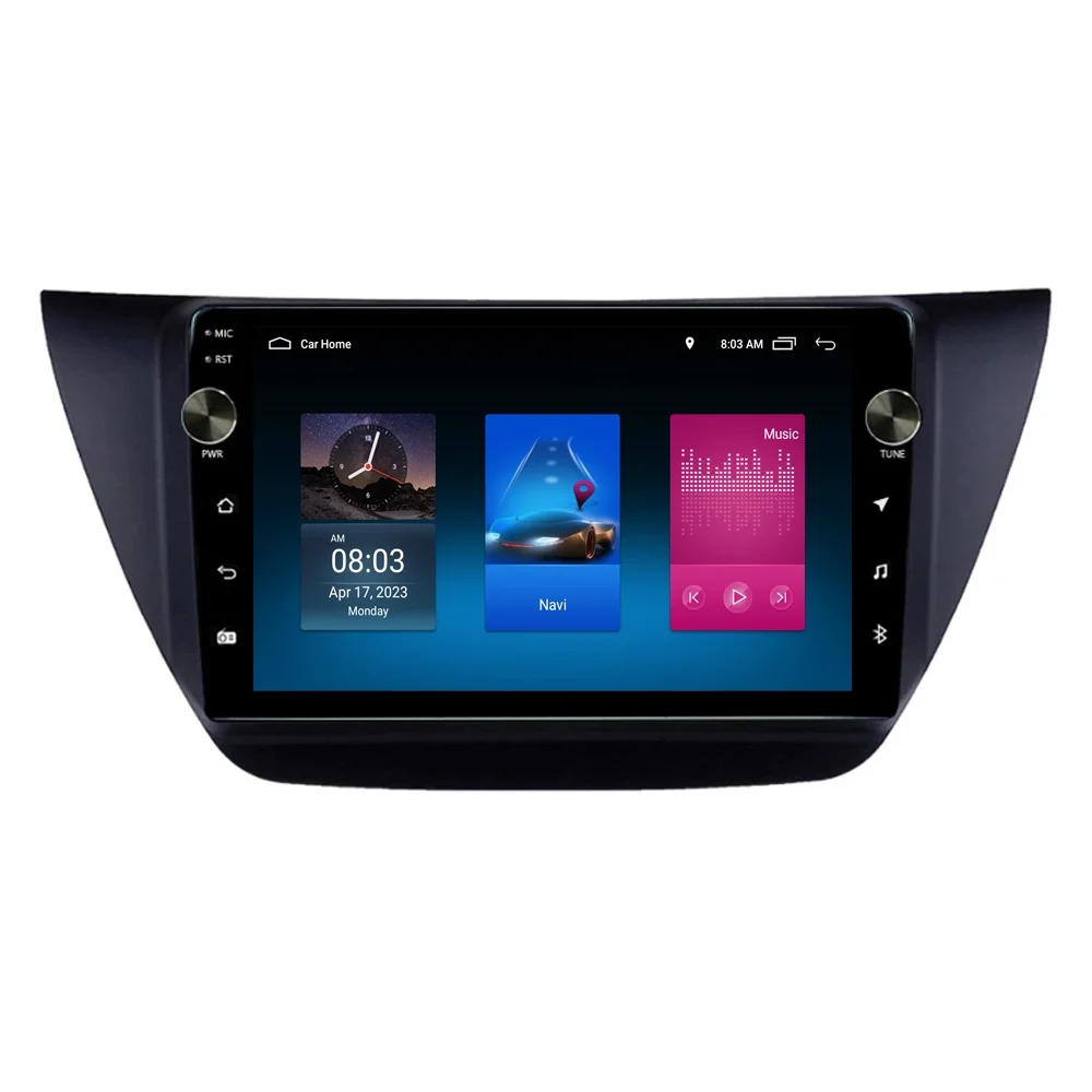 RoverOne Car Stereo CarPlay Android Auto for Mitsubishi Lancer 9 CS 2000 - 2010 GPS Navigation Bluetooth DSP Touch Screen Multimedia Video Player