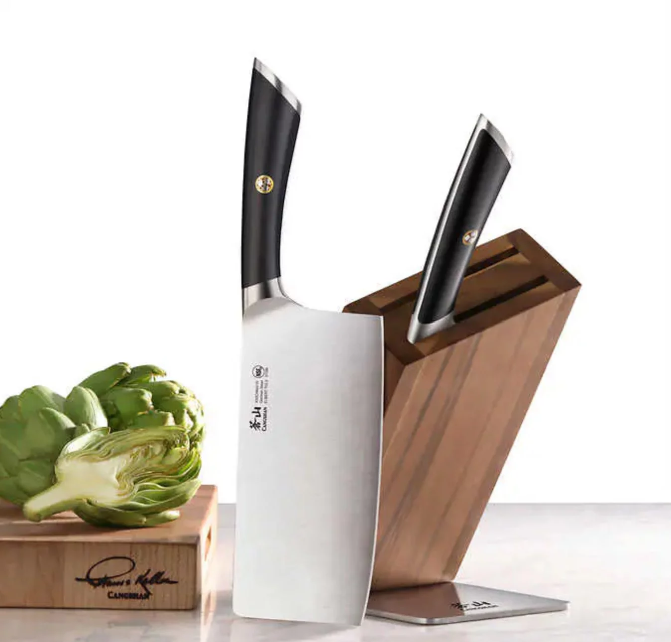 Cangshan 3-Piece HUA Cleaver Block