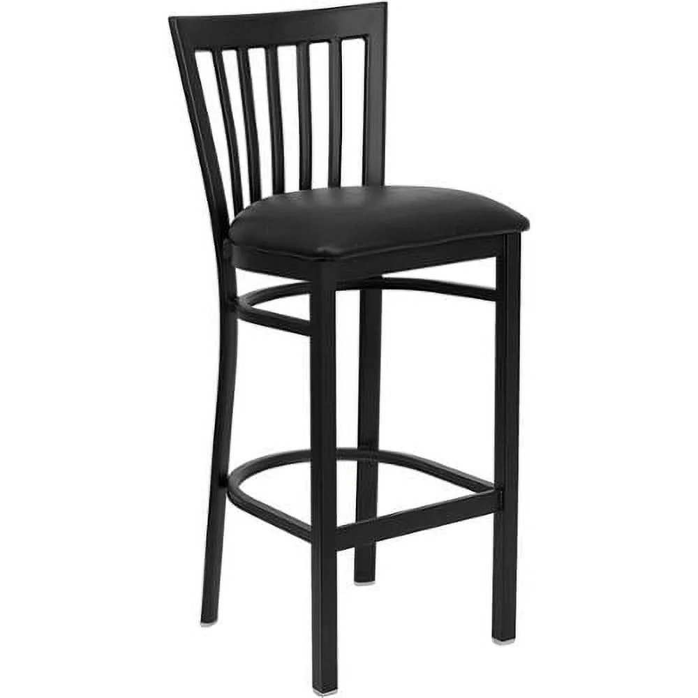 Flash Furniture School House Back Metal Restaurant Barstool - 17.25