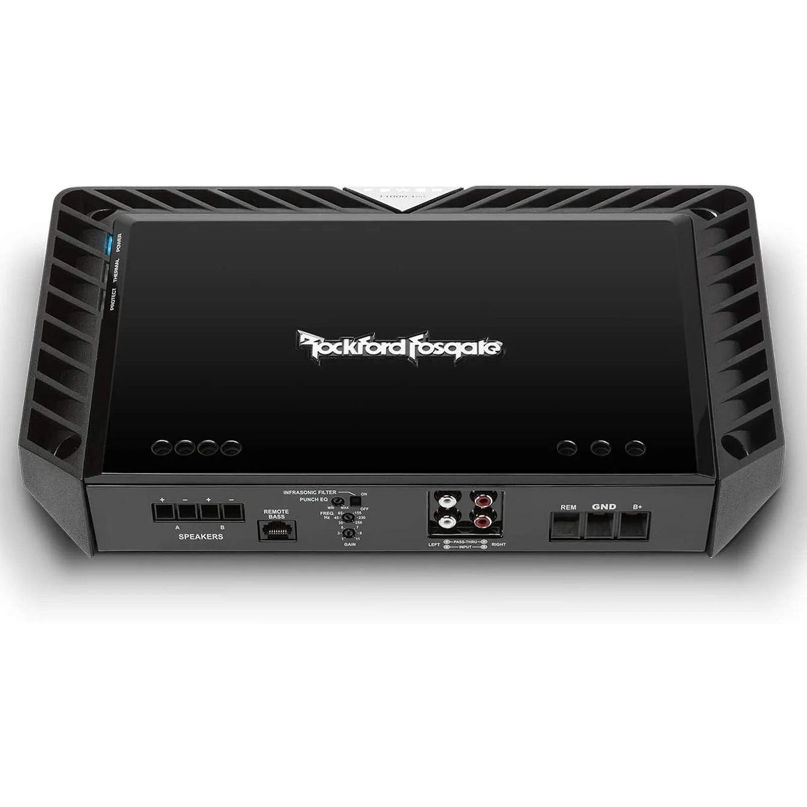 Rockford Fosgate Monoblock 1000 W Class BD Constant Power Amplifier +Install Kit