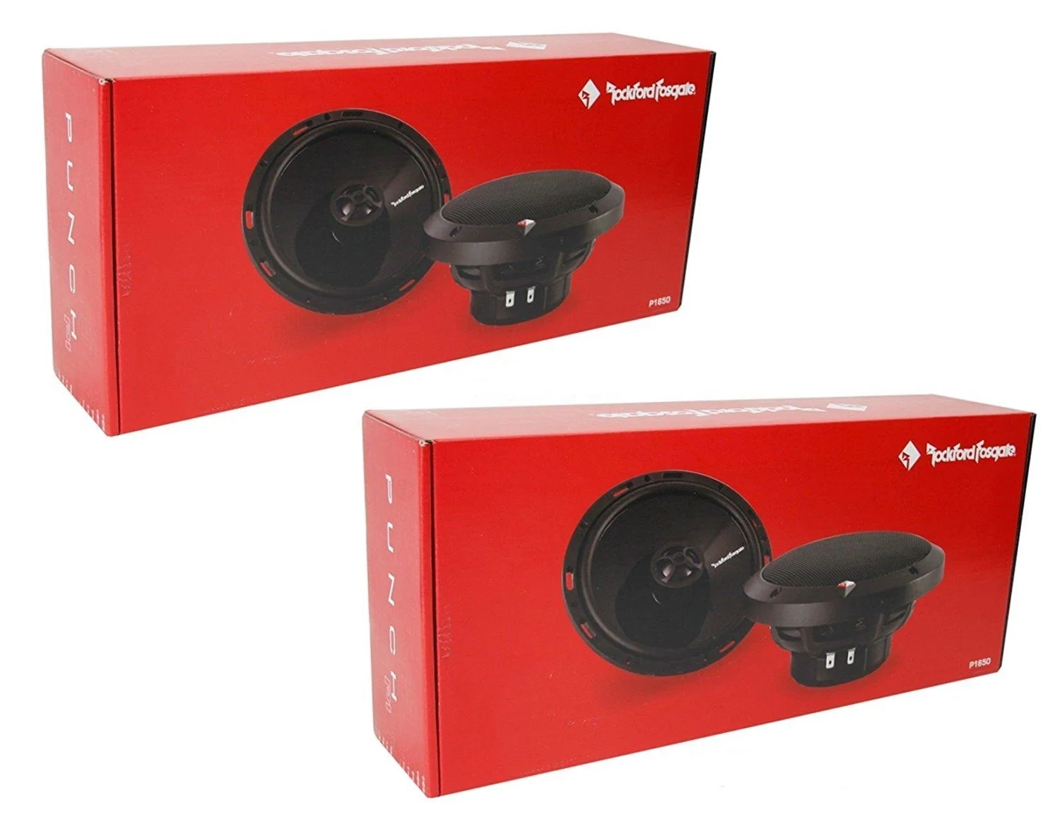 4 x ROCKFORD FOSGATE P1650 6.5-INCH 6-1/2