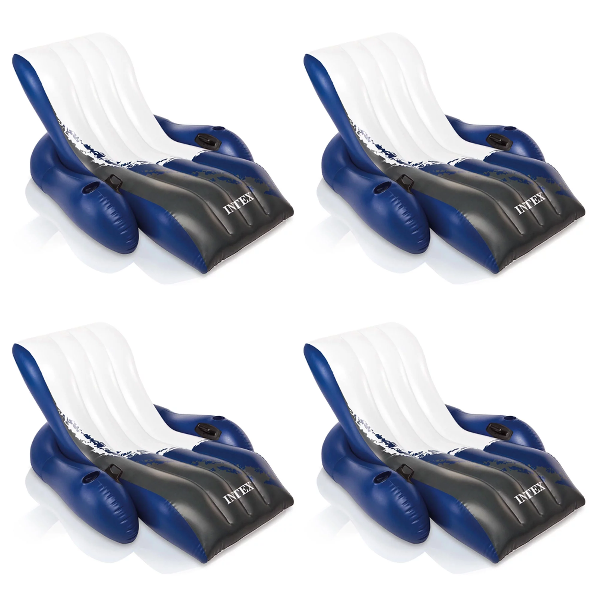 Intex 18ft x 9ft x 52in Ultra XTR Pool (2 Pack), Cooler (2 Pack), Float (4 Pack)